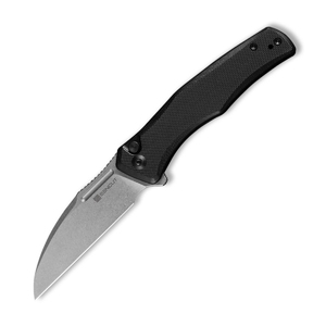 Складной нож SENCUT Watauga D2 Steel Stonewashed Handle G10 Black, фото 1