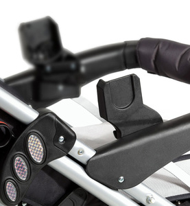 Адаптер на коляски Hartan Buggy iX1 для установки автокресел Maxi Cosi, Pebble и BeSafe, черный, фото 1