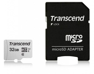 Карта памяти UHS-1 MicroSDHC 300S 32GB Transcend, фото 3