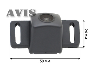 Универсальная камера заднего вида AVEL AVS310CPR (550 CMOS), фото 2