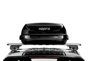 Бокс на крышу автомобиля Hapro Traxer 6.6 черный металлик, фото 3