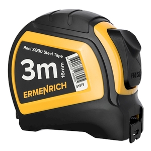 Рулетка Ermenrich Reel SQ30, желтая, фото 3