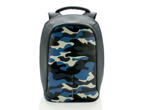 Рюкзак для ноутбука до 14 дюймов XD Design Bobby Compact Print, синий камуфляж, фото 2