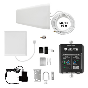 Готовый комплект усиления сотовой связи VEGATEL VT2-900E-kit (дом, LED), фото 1