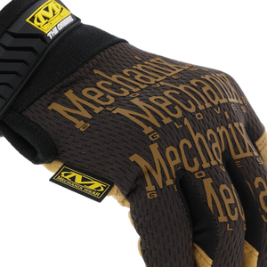 Перчатки MECHANIX Work Leather Original Brown, р.L, фото 4