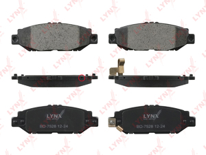Колодки тормозные задние LYNXauto BD-7528. Для: LEXUS ЛЕКСУС GS300 93-97, TOYOTA Тойота Supra(JZA80) 93-98, фото 2