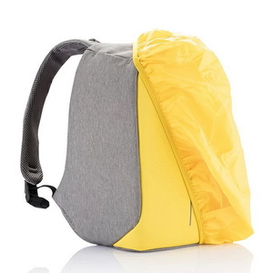 Рюкзак для ноутбука до 14 дюймов XD Design Bobby Compact, серый/желтый, фото 5