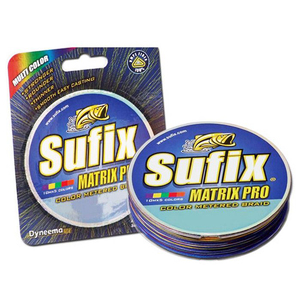 Леска плетеная SUFIX Matrix Pro разноцвет. 250м 0.18мм 13.5кг, фото 2