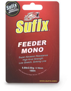 Леска SUFIX Feeder mono красная 300м 0.23мм 4.4кг