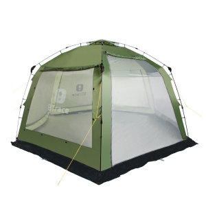 Палатка-шатер BTrace Castle быстросборная (Зеленый), фото 1