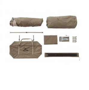 Палатка Naturehike Village 6.0 II поколения 4-местная, быстросборная, коричневая CNK2300ZP021-BR, фото 3
