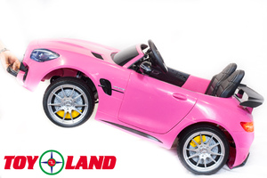 Детский автомобиль Toyland Mercedes Benz GTR 2.0 Розовый, фото 9