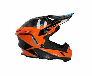 Шлем Acerbis STEEL CARBON 22-06 Orange/Black L, фото 3