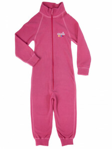 Комбинезон флисовый Norfin KIDS THERMO PINK 03 (розовый р.128-134), фото 4