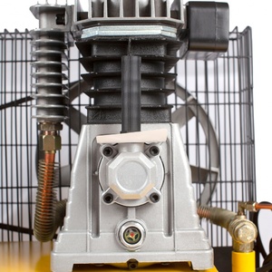 Компрессор воздушный BCI2300/100, ременный привод, 2.3 кВт, 100 литров, 400 л/мин Denzel, фото 9