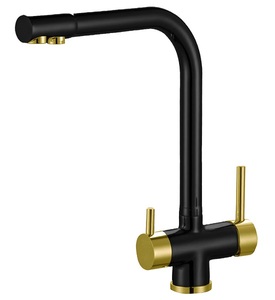 Смеситель для кухни ZORG Sanitary (ZR 348 YF BLACK BRONZE) Бронза Черный, фото 1