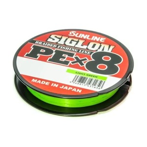 Шнур плетеный Sunline SIGLON PE×8 300M(Light Green) #2/35LB, фото 4