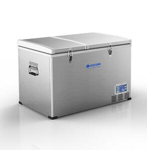 Автохолодильник ICE CUBE IC80 на 70 литров (2-х камерный)