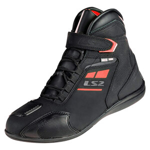 Мотоботы LS2 GARRA MAN BOOTS WP (черно-красные, BLACK RED, 42), фото 1