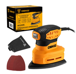 Вибрационная шлифмашина DEKO DKS200W, фото 1