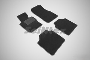 Ворсовые LUX коврики в салон Seintex для BMW 3 Ser F-34 GT 2011-н.в. (черные, 86324), фото 1