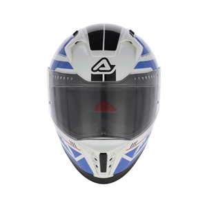 Мотошлем Acerbis X-WAY глянцевый white/blue XL, фото 3