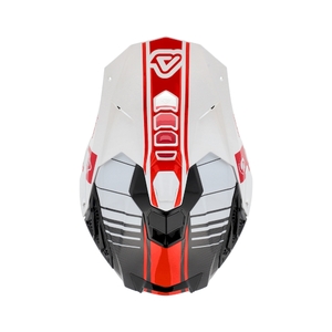 Шлем Acerbis AIRSTRIKE-C White/Red глянцевый XL, фото 5