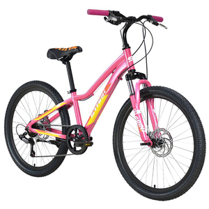 Велосипед Stark'23 Bliss 24.1 D розовый/оранжевый/белый 12", фото 4