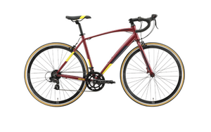 Велосипед Stark'23 Peloton 700.1 темно-красный/никель 22"