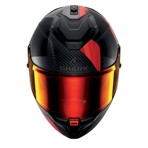 Шлем интеграл Shark Spartan Gt Pro Dokhta Carbon MAT Black/Orange/Anthracite S, фото 3