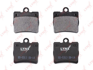 Колодки тормозные задние LYNXauto BD-5313. Для: MERCEDES Мерседес-BENZ C180-230(W202) 94-00, фото 2