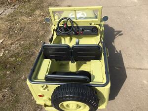 Детский автомобиль Toyland Jeep Willys YKE 4137 Matcha, фото 12