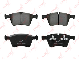 Колодки тормозные передние LYNXauto BD-5331. Для: MERCEDES Мерседес-BENZ GL320D-500(X164) 06>/ ML500(W164) 07>/ R500(W251) 07>, фото 2