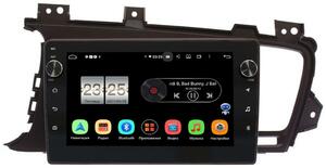 Штатная магнитола LeTrun BPX609-9016 для Kia Optima III 2010-2013 на Android 10 (4/64, DSP, IPS, с голосовым ассистентом, с крутилками) для авто с камерой