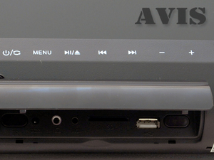 Комплект подголовников с DVD и мониторами 7 дюймов Avel AVS0733T + AVS0734BM (Черный), фото 3