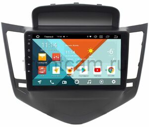 Штатная магнитола Wide Media KS9010QR-3/32 DSP CarPlay 4G-SIM для Chevrolet Cruze I 2009-2012 (черная) на Android 10
