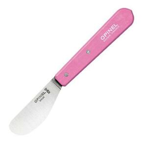 Нож для масла Opinel №117, деревянная рукоять, блистер, нержавеющая сталь, розовый, 002039, фото 1