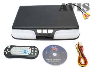 Автомобильный потолочный монитор 15,6" со встроенным DVD плеером AVEL AVS1520T (Черный), фото 6