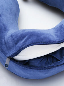 Подушка для путешествий с капюшоном Travel Blue Hooded Tranquility Pillow (216), цвет синий, фото 6