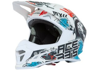 Шлем Acerbis PROFILE 4 White/Blue/Red M, фото 7