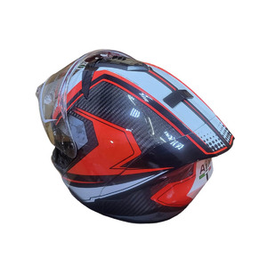Шлем AiM RH360 Carbon Battle Red L, фото 2