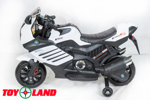 Детский мотоцикл Toyland Moto Sport LQ 168 Белый, фото 4