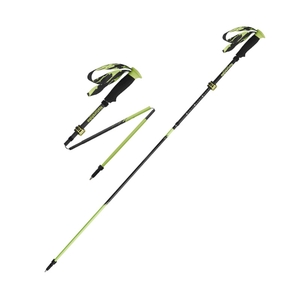 Палки треккинговые Naturehike Sunsia 3-EXT, карбон, 5-секционные, 115-135 см, ярко-зеленые, 2 шт, фото 2