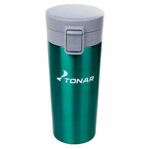 Термос-кружка  TONAR  изумрудный 400ML (HS.TMК-04), фото 1