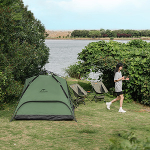 Палатка Naturehike автоматическая NH21ZP008, трехместная, зеленая, 6976023922336, фото 11