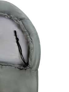 Спальный мешок Naturehike M400 с капюшоном,молния справа, серый (CNK2350WS023), фото 6