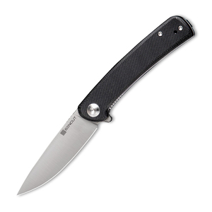 Складной нож SENCUT Neches 10Cr15CoMoV Steel Satin Handle G10 Black, фото 1