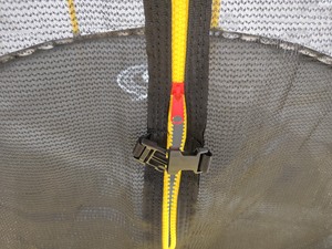 Батут каркасный Tech Team KENGA PRO 10FT черный-желтый / black-yellow, фото 6