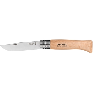 Нож Opinel №9, нержавеющая сталь, дубовая рукоять в картонной коробке, фото 2