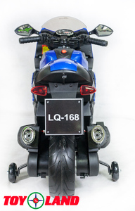 Детский мотоцикл Toyland Moto Sport LQ 168 Синий, фото 6
